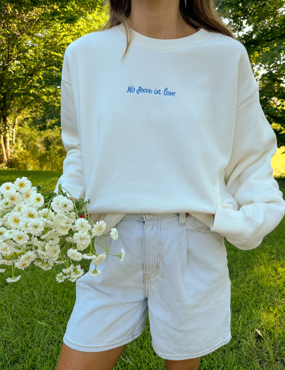 No Fear in Love Unisex Crewneck