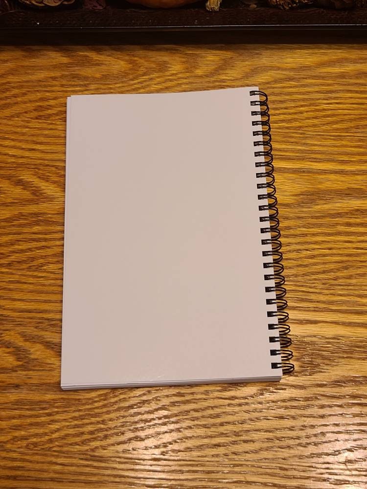Christian Journal/Bible Verse on each page/Spiral Faith Notebook/Jesus/God/Prayer Journal/Bible Study/Sermon Notes/Scripture/ESV/Soft Cover