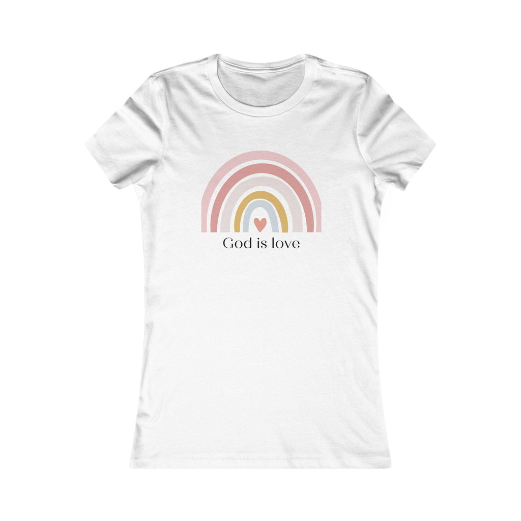 God is Love - Christian Faith Based Inspirational TshirtWomen's Favorite Tee